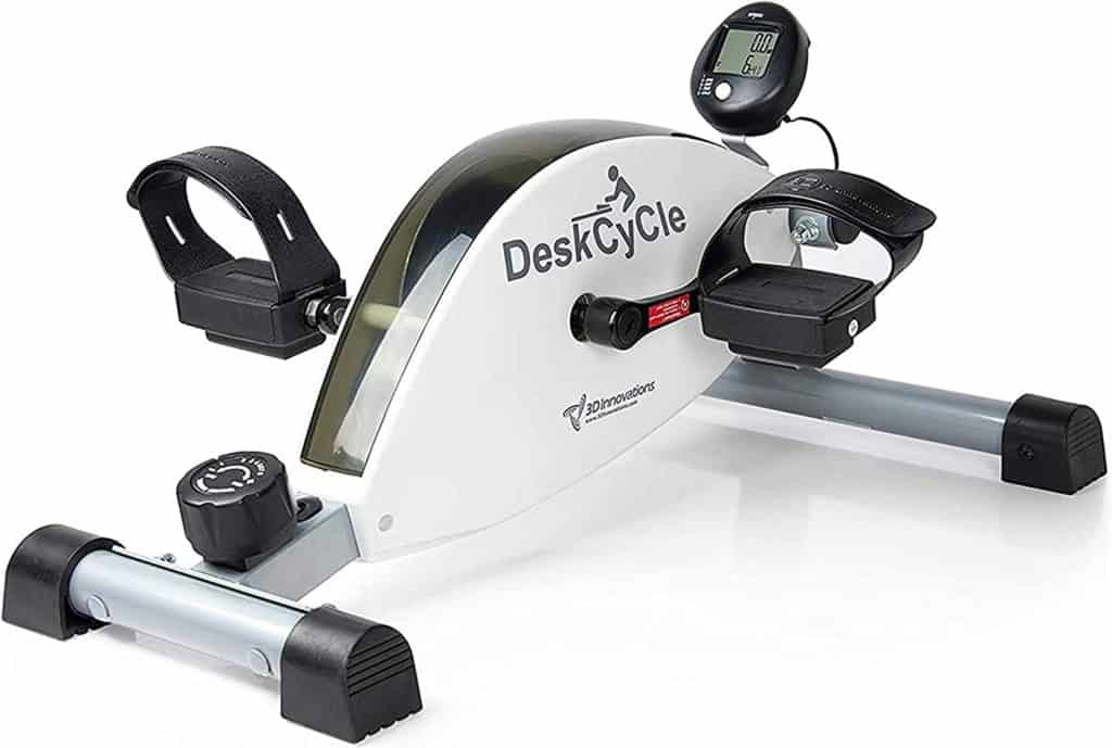 deskcycle under desk bike as the best budget bike trainer