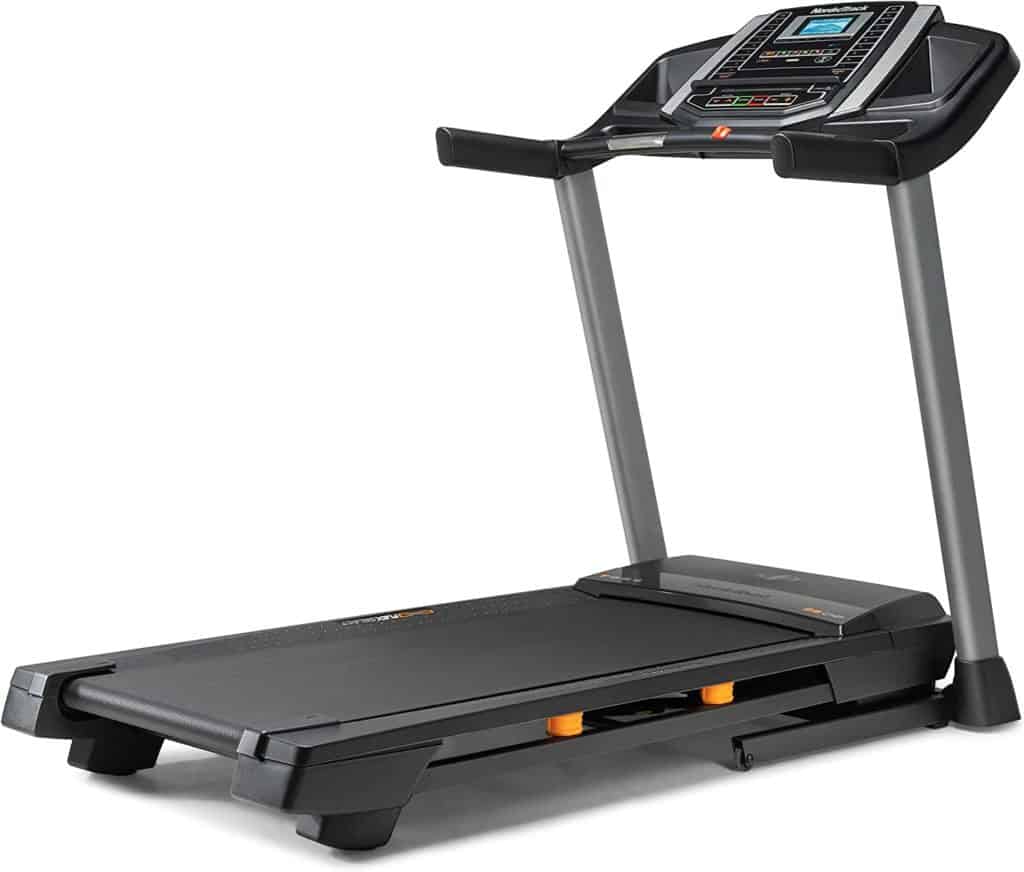 nordictrack t representing the best budget treadmill for a heavy person