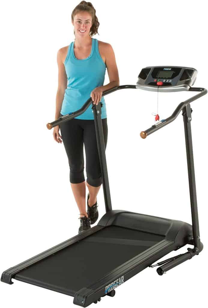 pro gear hcxl 4000 treadmill representing the best budget treadmill for a heavy person