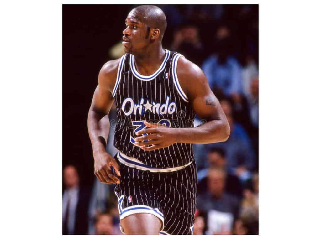 shaq jogging representing the most valuable shaq cards