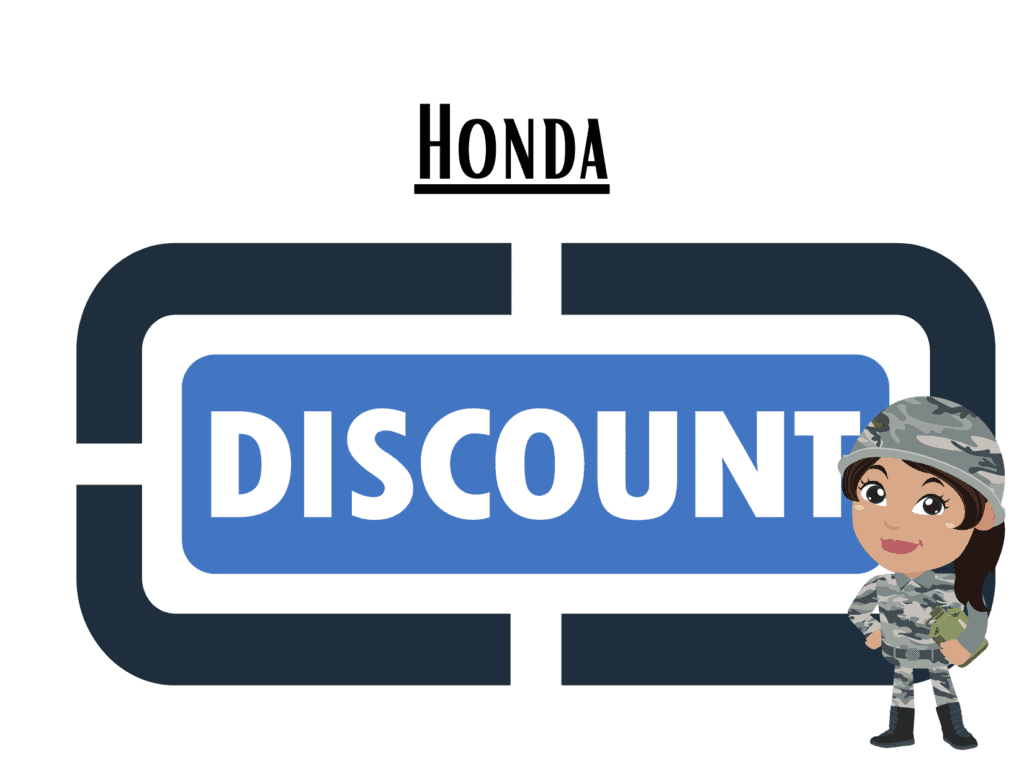 discount sign representing Kia military discount