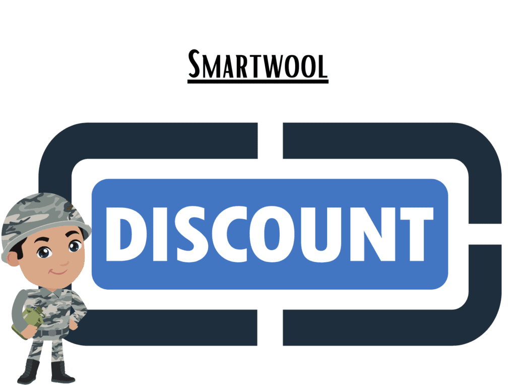 discount sign representing Smartwool military discount