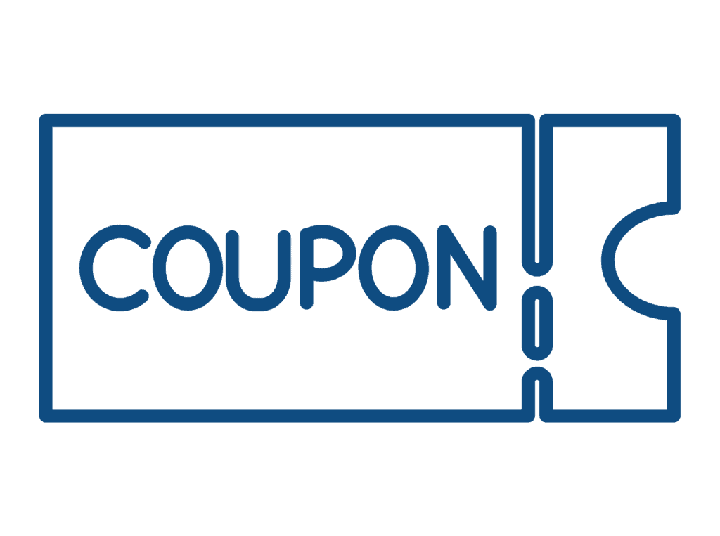 blue coupon 