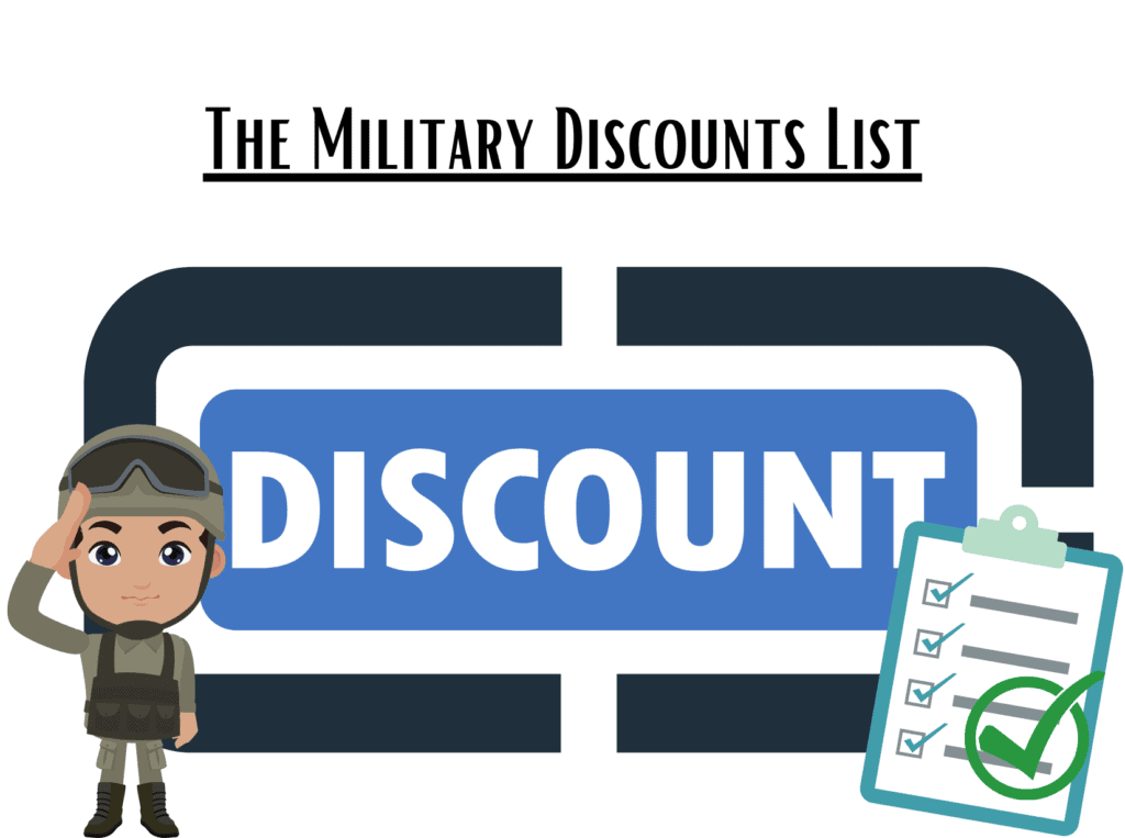 military discounts list