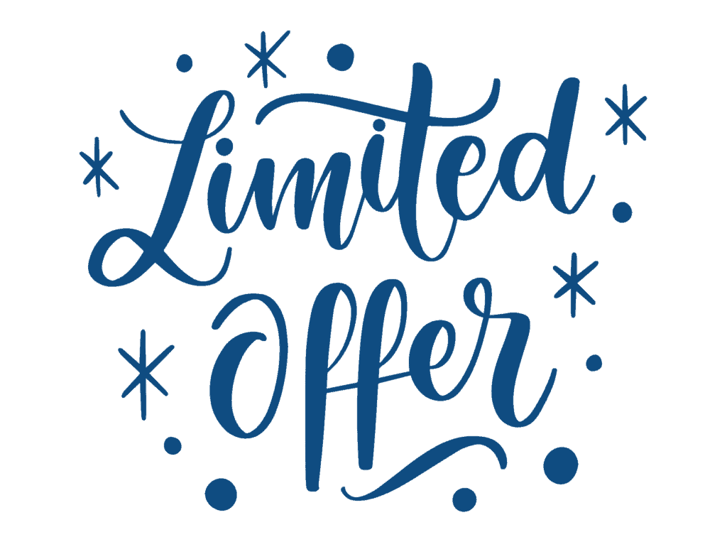 limited offer sign