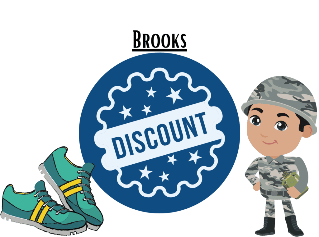 shoes Brooks military discount