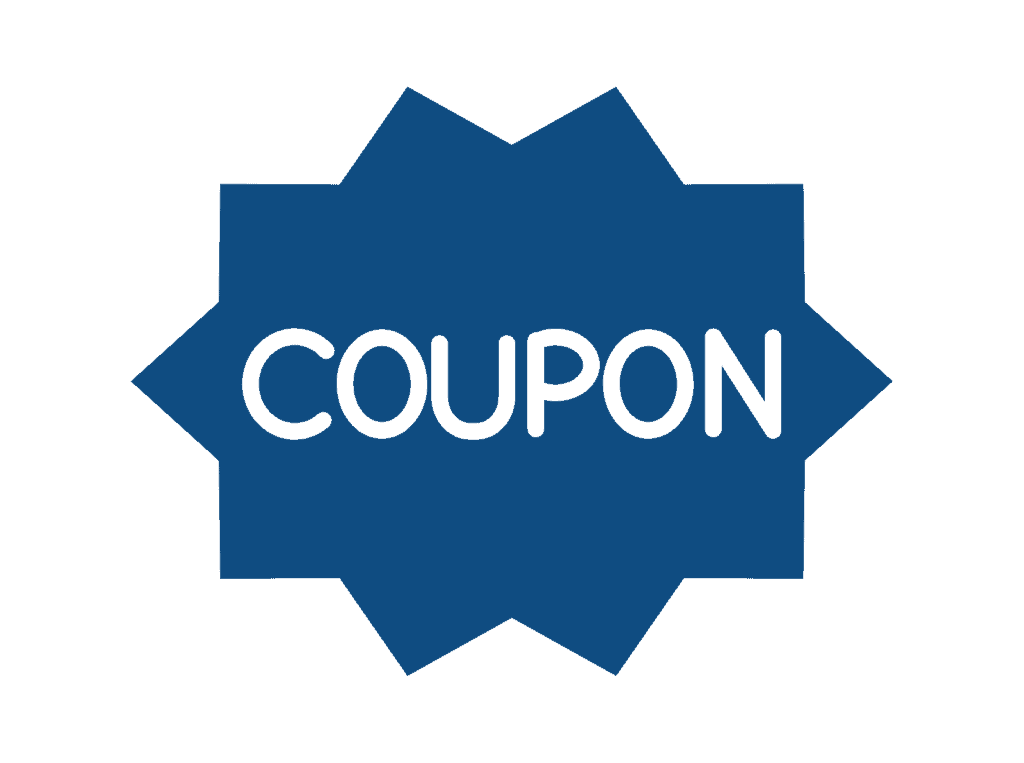 blue coupon star