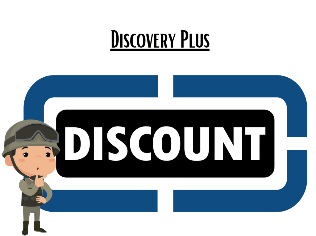 person Discovery Plus military discount