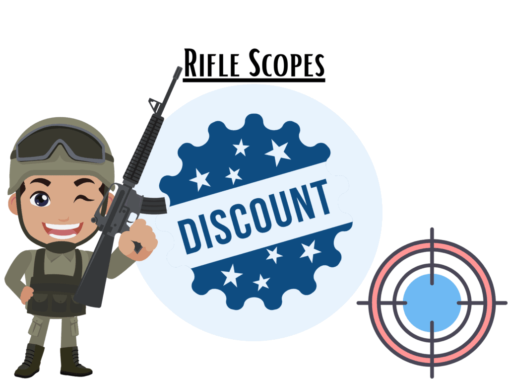 bullseye rifle scopes military discount