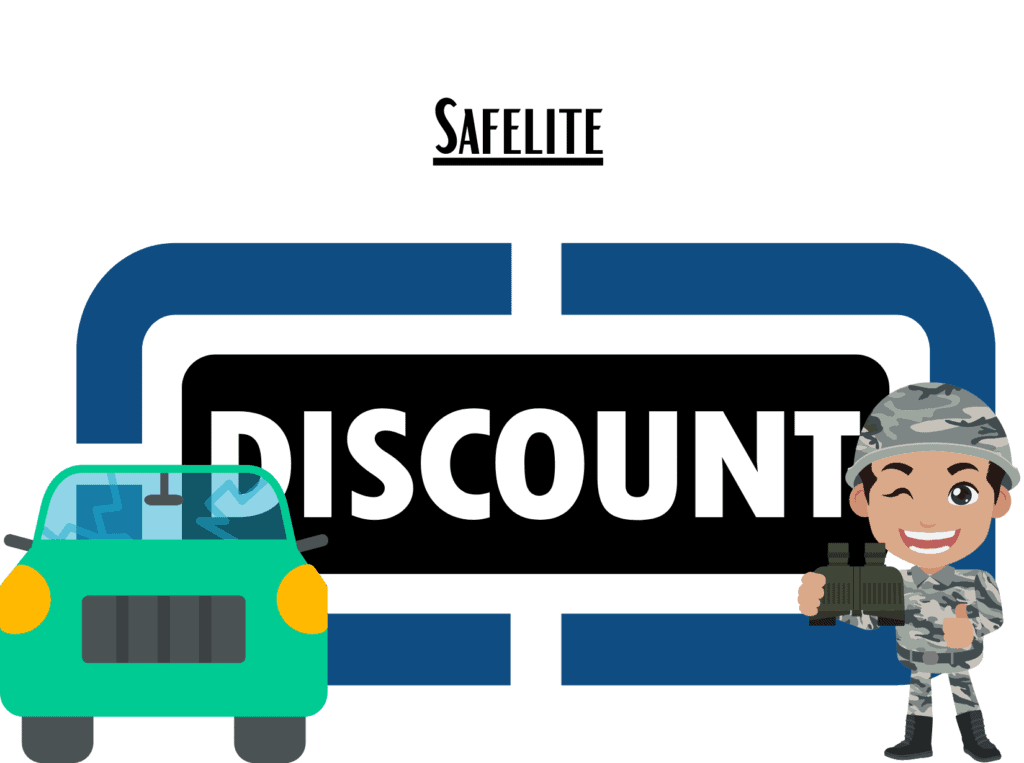 car windshield Safelite military discount