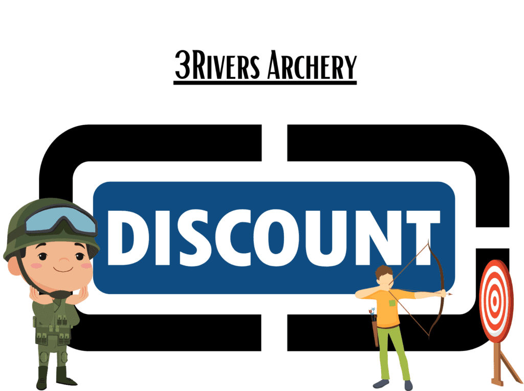 bow 3Rivers Archery military discount