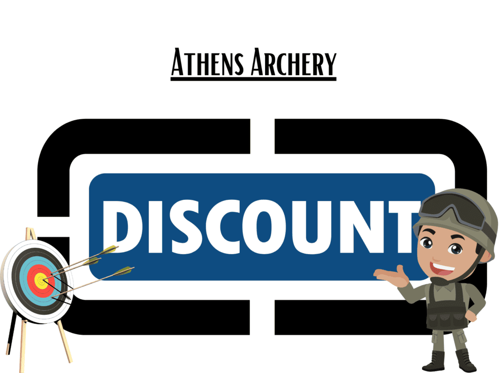 target arrows Athens Archery military discount