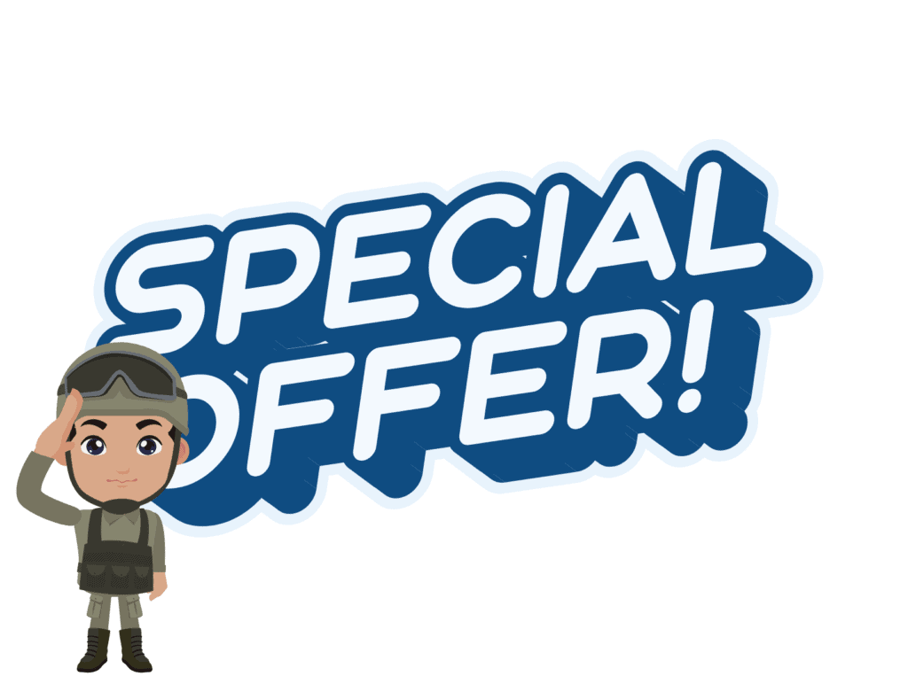 AAMCO military discount  special offer sign