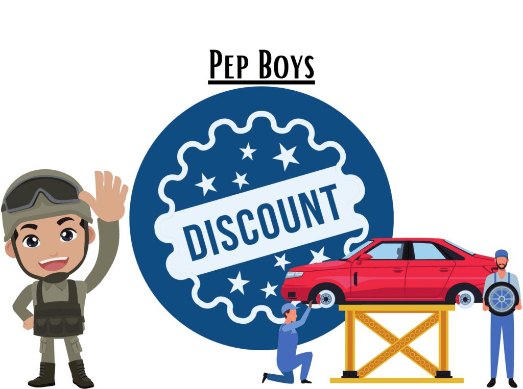 car service Pep Boys military discount