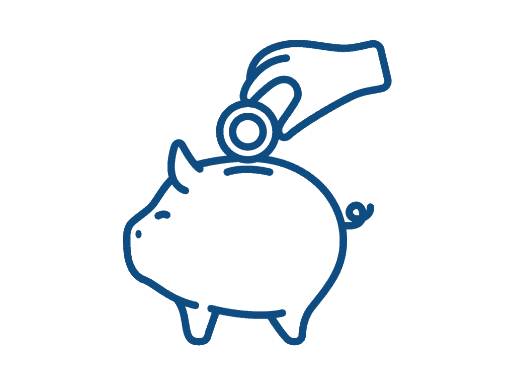 piggy bank save money