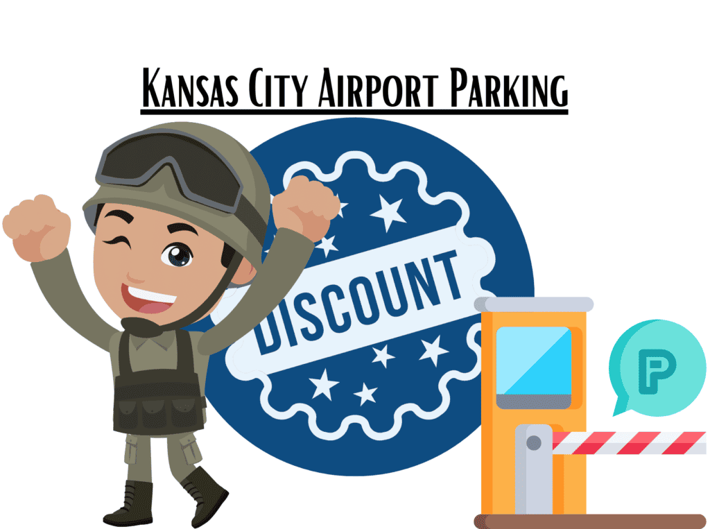 kansas-city-airport-parking-military-discount gas pump
