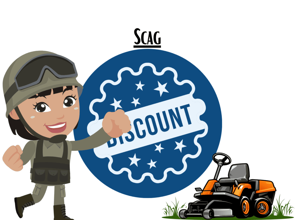 scag-military-discount lawn mower