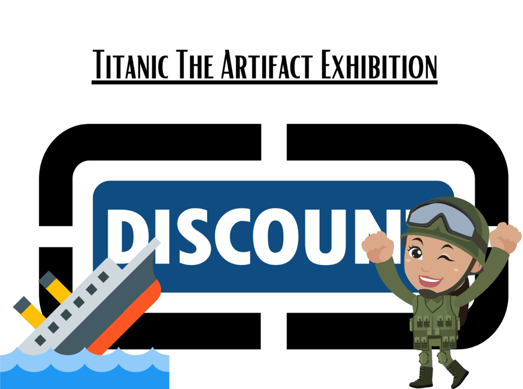 titanic-the-artifact-exhibition-military-discount