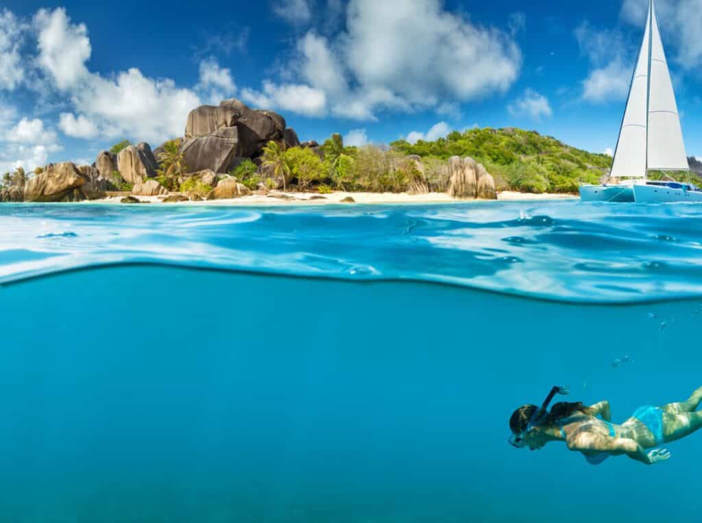 how-to-start-a-snorkeling-business beach person